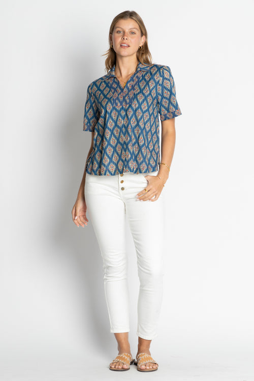 IBSA Atlanta Top Indigo