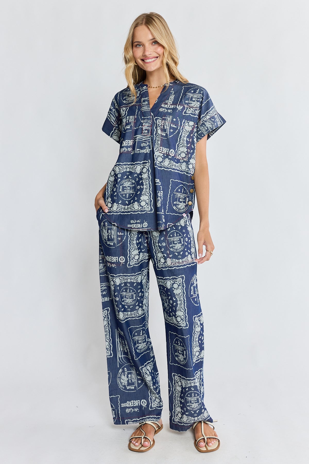 PRE SALE | IBSA Dakota Top Denim