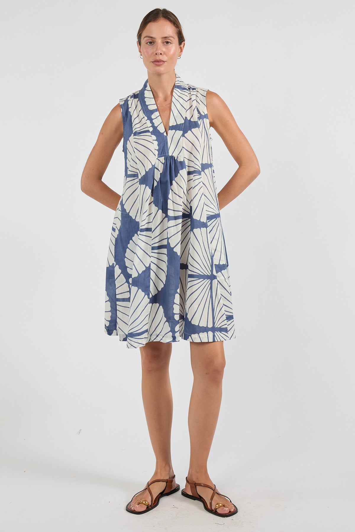 PRE SALE | IBSA Kayce Sleeveless Dress Navy