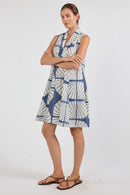 PRE SALE | IBSA Kayce Sleeveless Dress Navy