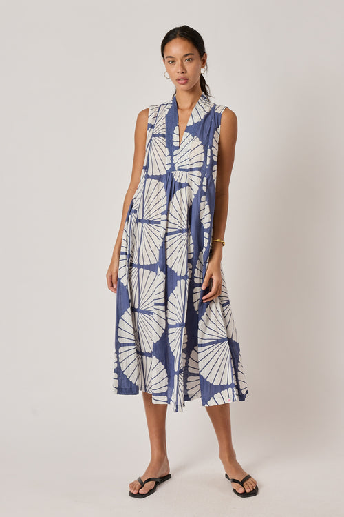 PRE SALE | IBSA Kayce Sleeveless Midi Navy