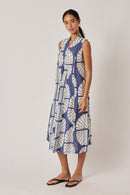 PRE SALE | IBSA Kayce Sleeveless Midi Navy