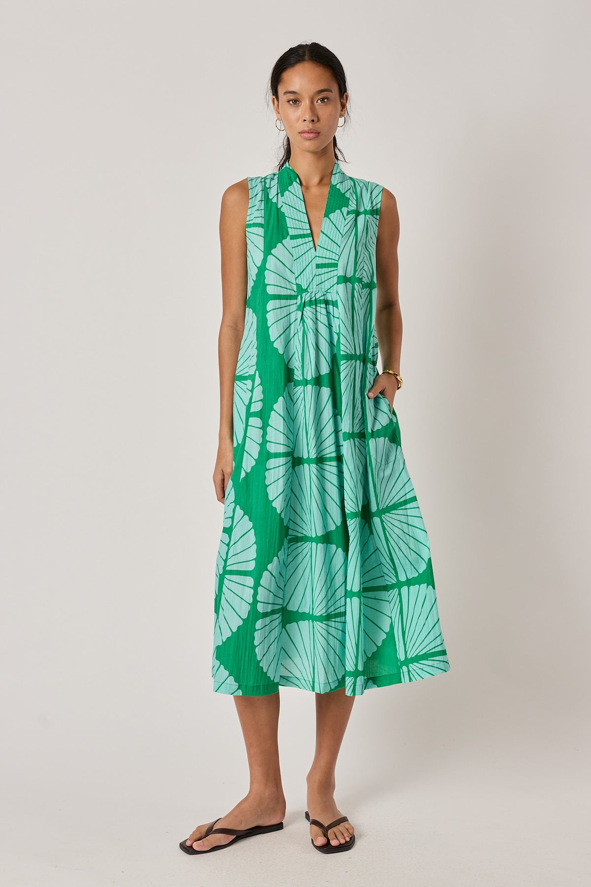 PRE SALE | IBSA Kayce Sleeveless Midi Sea