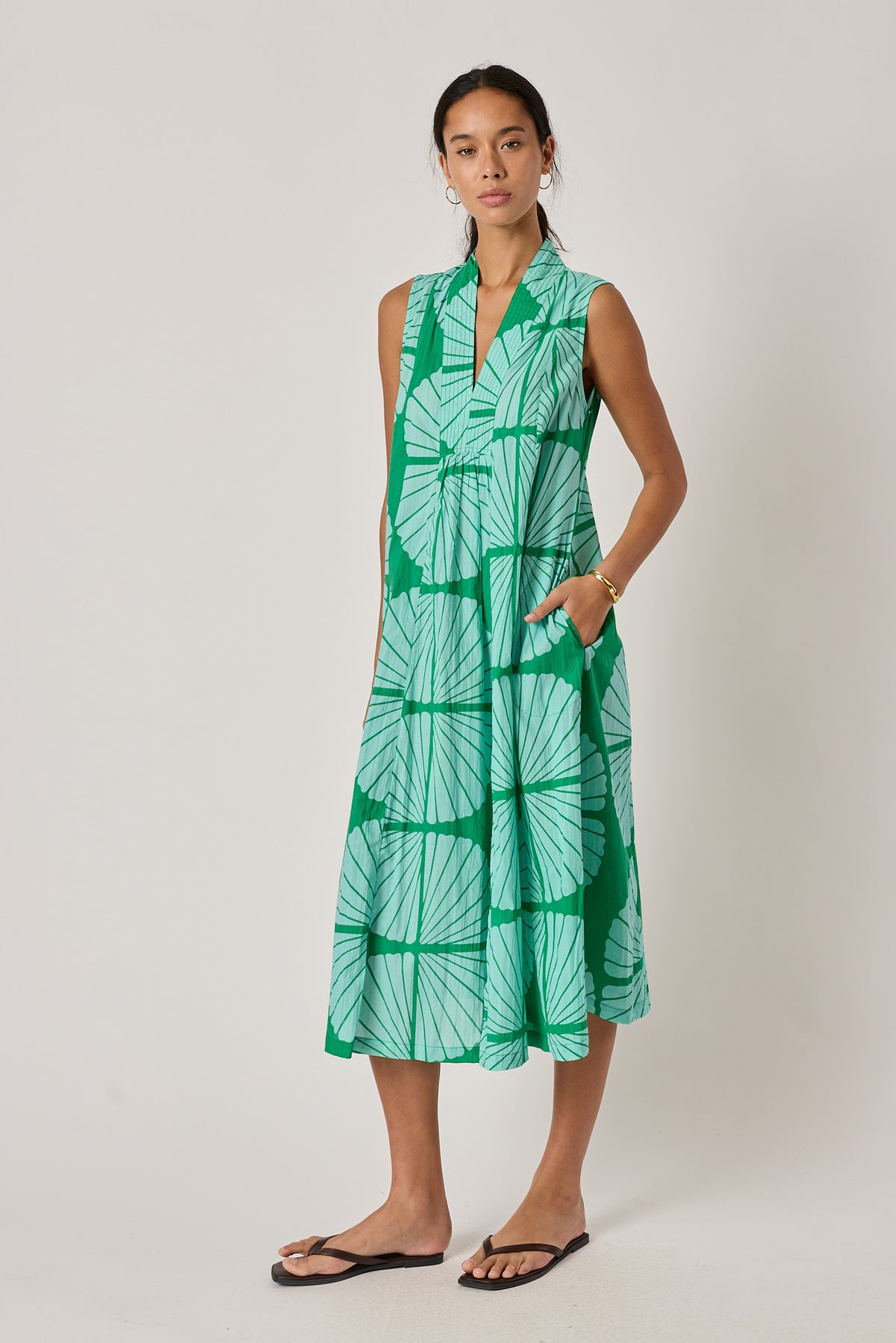 PRE SALE | IBSA Kayce Sleeveless Midi Sea