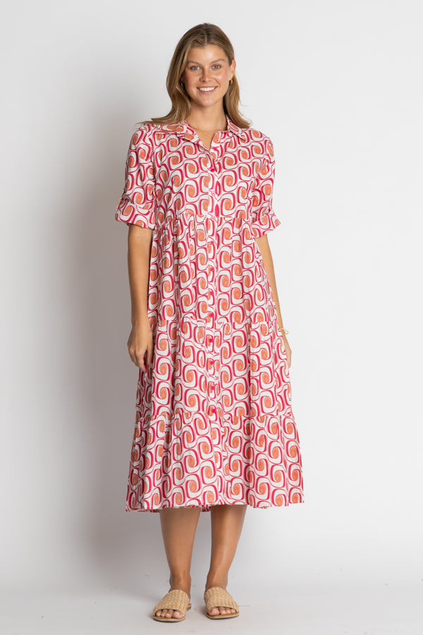 IBSA Nashville Button Midi Melon