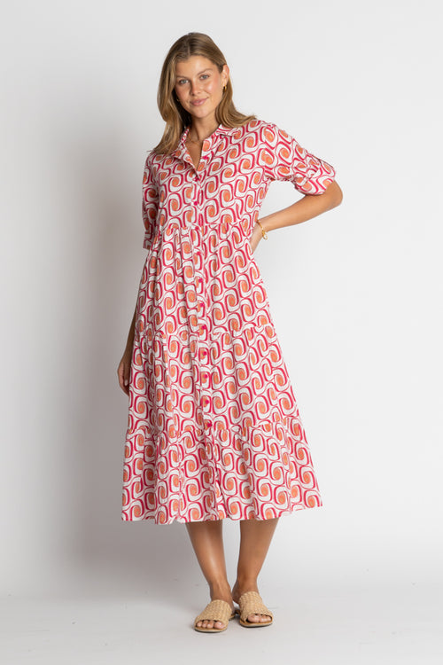 IBSA Nashville Button Midi Melon