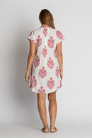IBSA Ohio Tuck Dress Melon