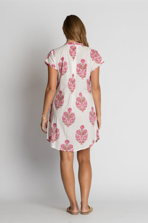 IBSA Ohio Tuck Dress Melon