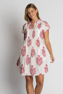 IBSA Ohio Tuck Dress Melon