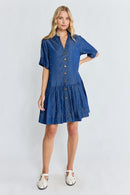 IBSA River Dress Indigo