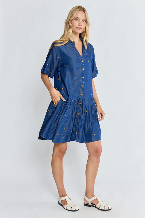 IBSA River Dress Indigo