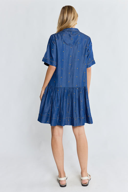 IBSA River Dress Indigo
