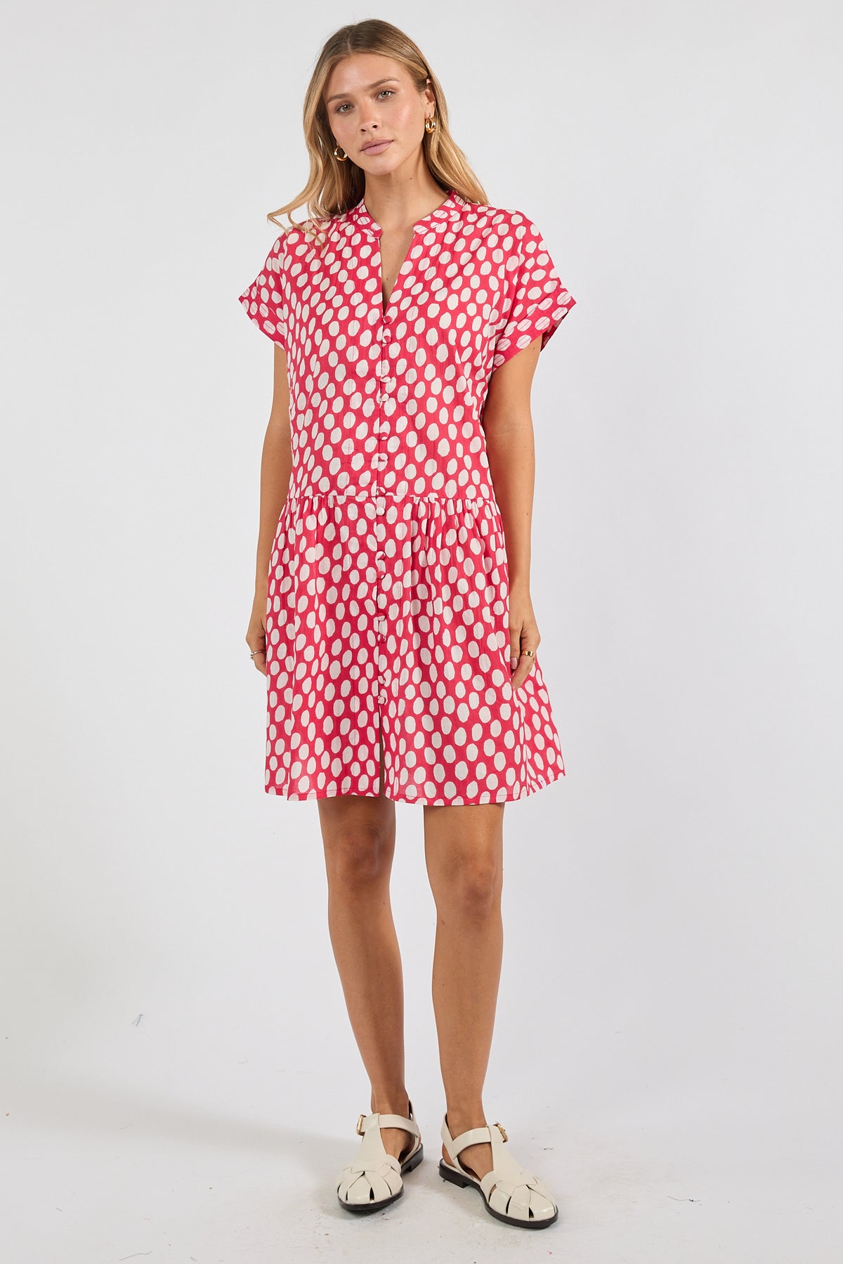 IBSA Spot On Dress Coral