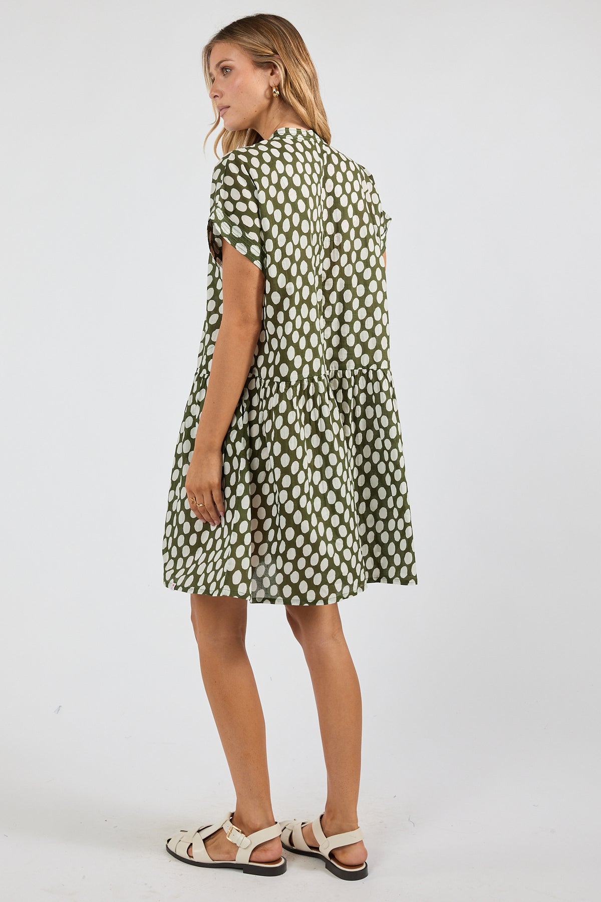 IBSA Spot On Dress Olive