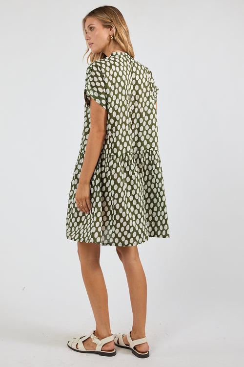 IBSA Spot On Dress Olive