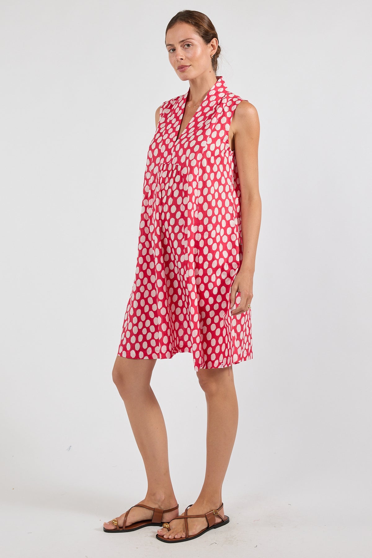 IBSA Spot On S/Less Dress Coral