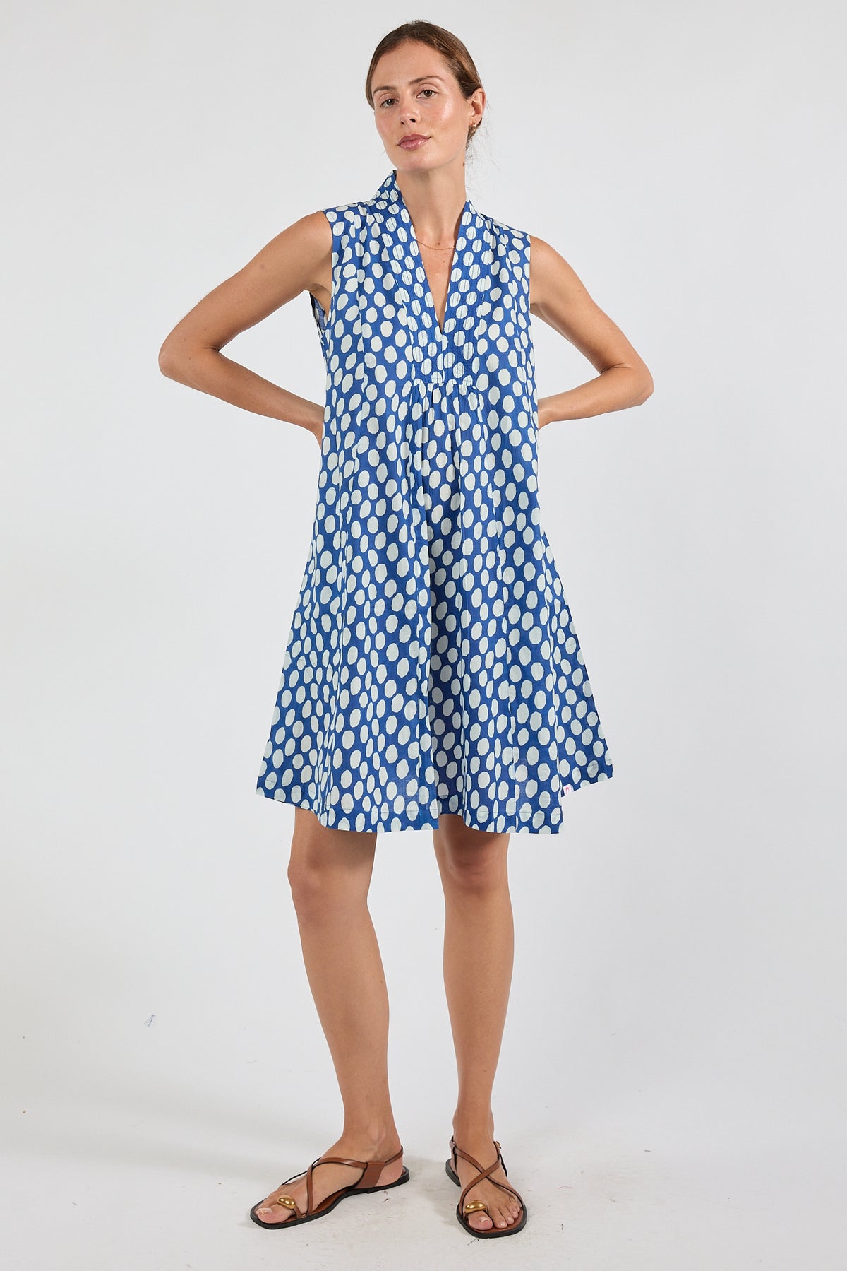 IBSA Spot On S/Less Dress Navy