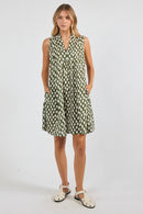 IBSA Spot On S/Less Dress Olive