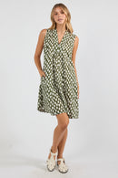 IBSA Spot On S/Less Dress Olive