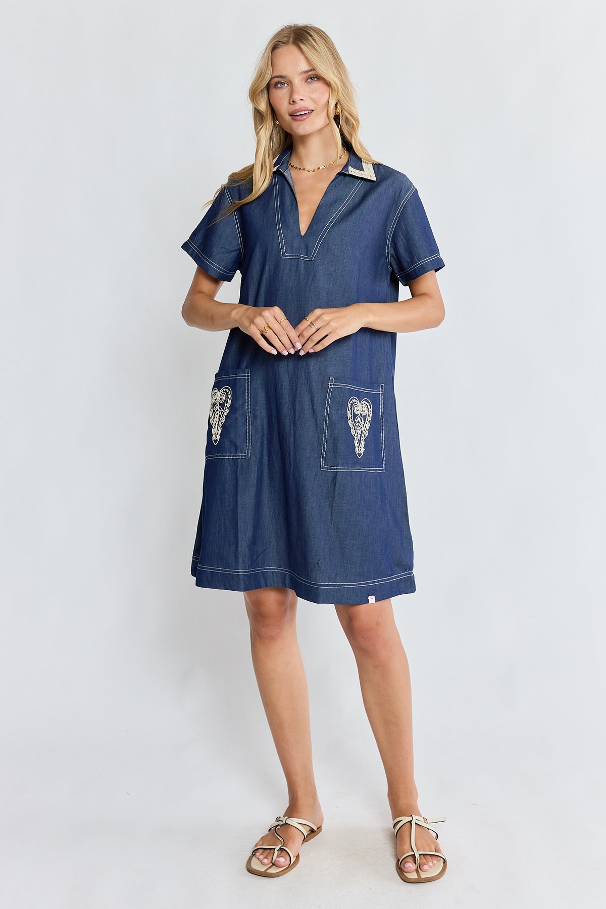 PRE SALE | IBSA Tanner Dress Dark Blue