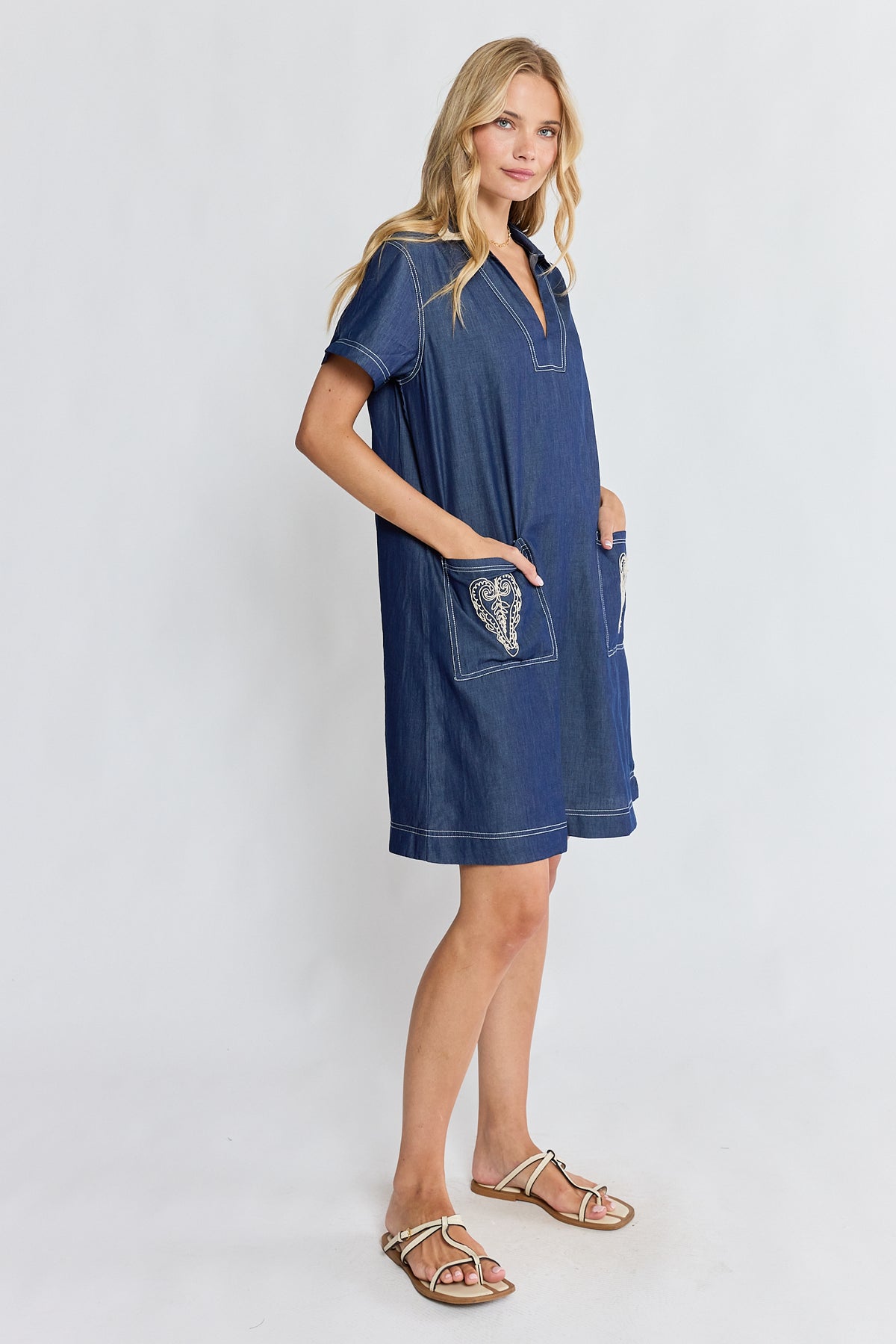 PRE SALE | IBSA Tanner Dress Dark Blue