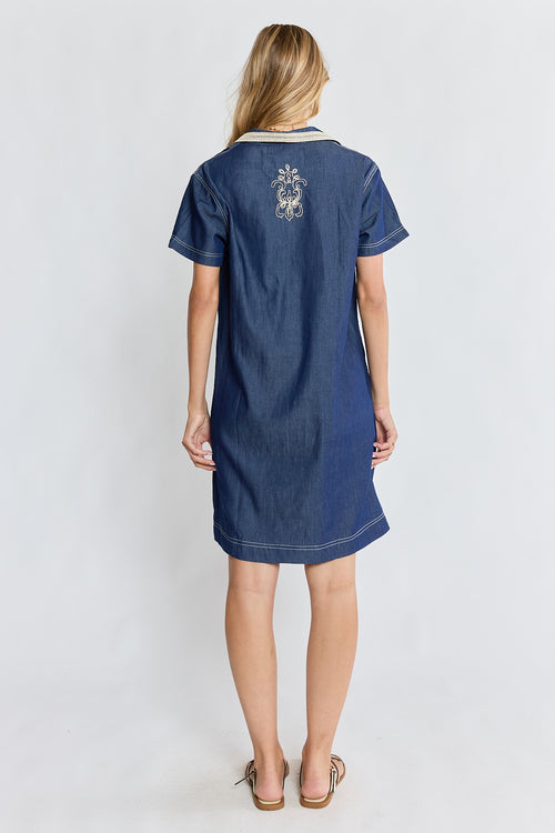 PRE SALE | IBSA Tanner Dress Dark Blue