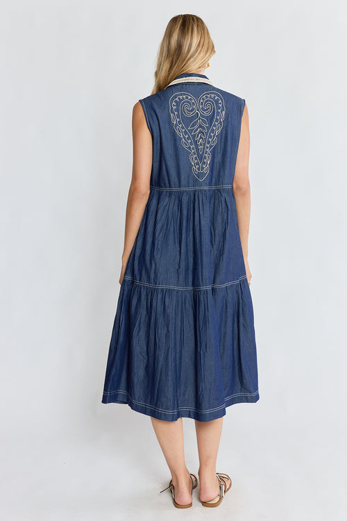 PRE SALE | IBSA Tanner Midi Dark Blue