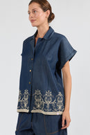 PRE SALE | IBSA Tanner Shirt Dark Blue