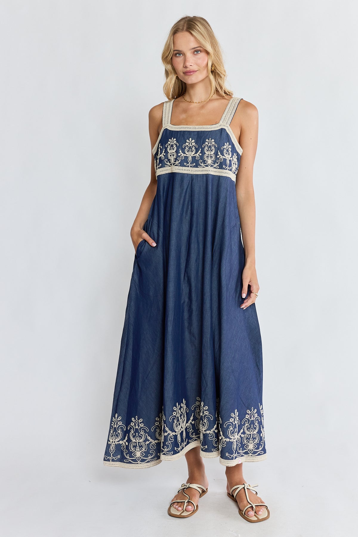 PRE SALE | IBSA Tanner Sundress Dark Blue