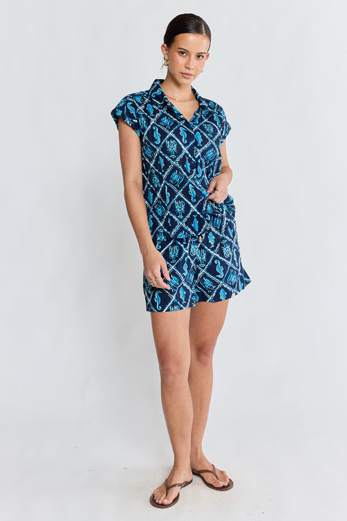 IBSA Zeke Short Navy
