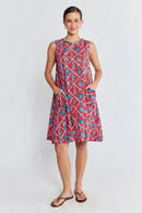 IBSA Zeke Swing Dress Red