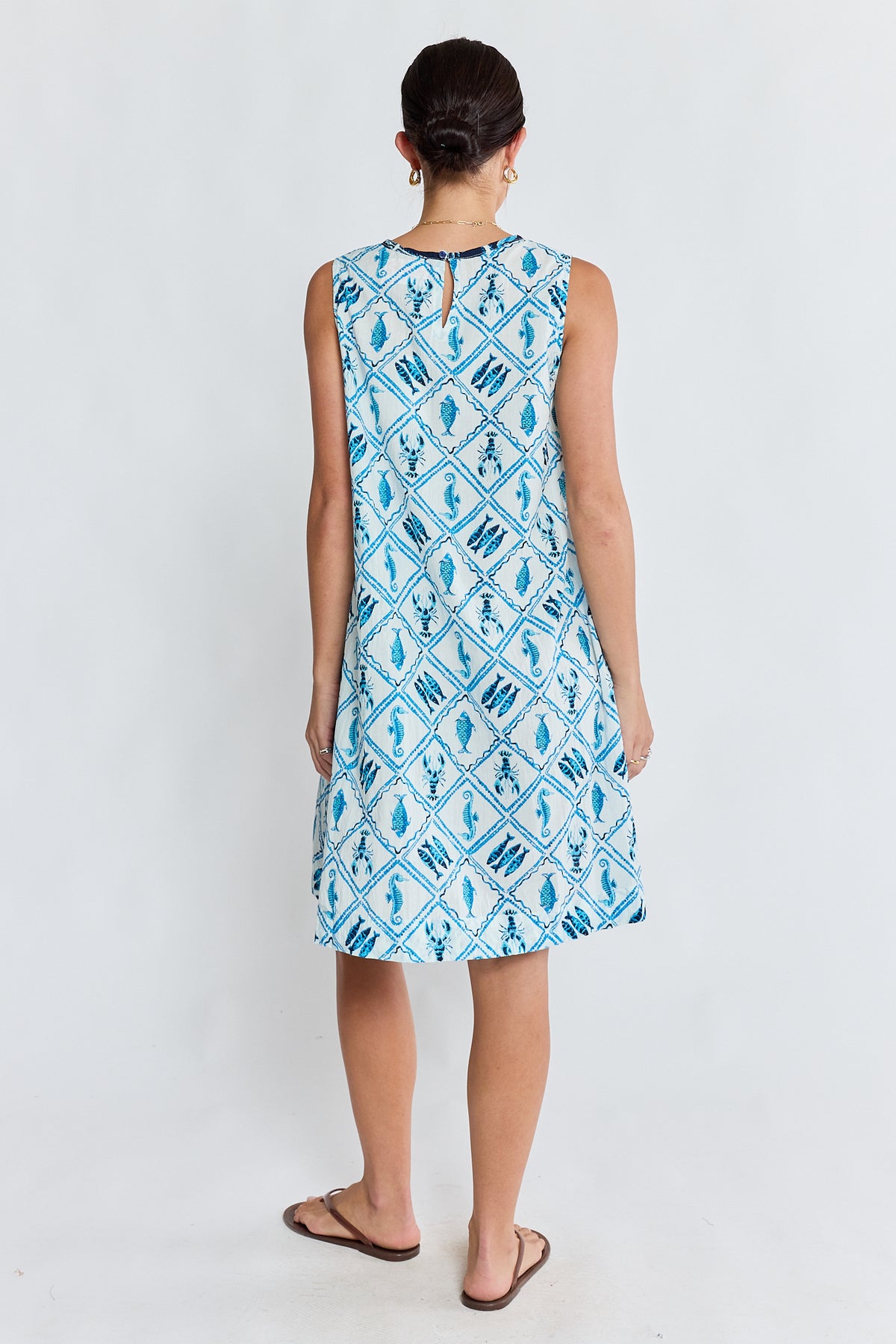 IBSA Zeke Swing Dress White