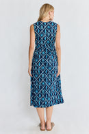 IBSA Zeke Tie Midi Navy