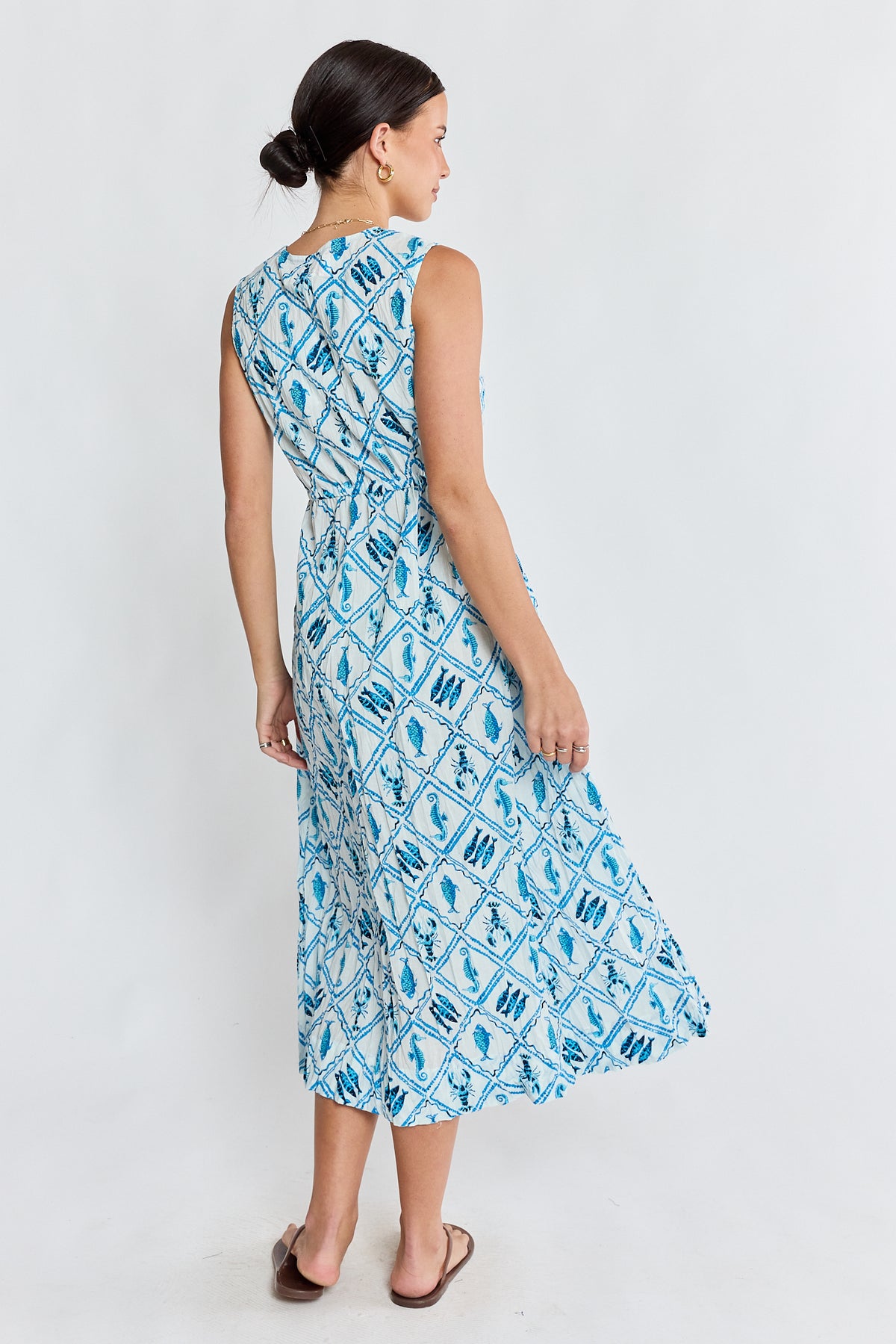 IBSA Zeke Tie Midi White