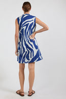 IBSA Zephyr Sleeveless Dress Navy
