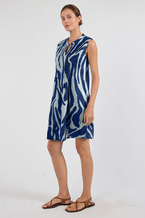 IBSA Zephyr Sleeveless Dress Navy