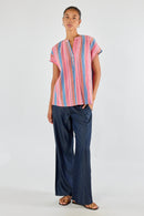 Itami Basque Top Blue