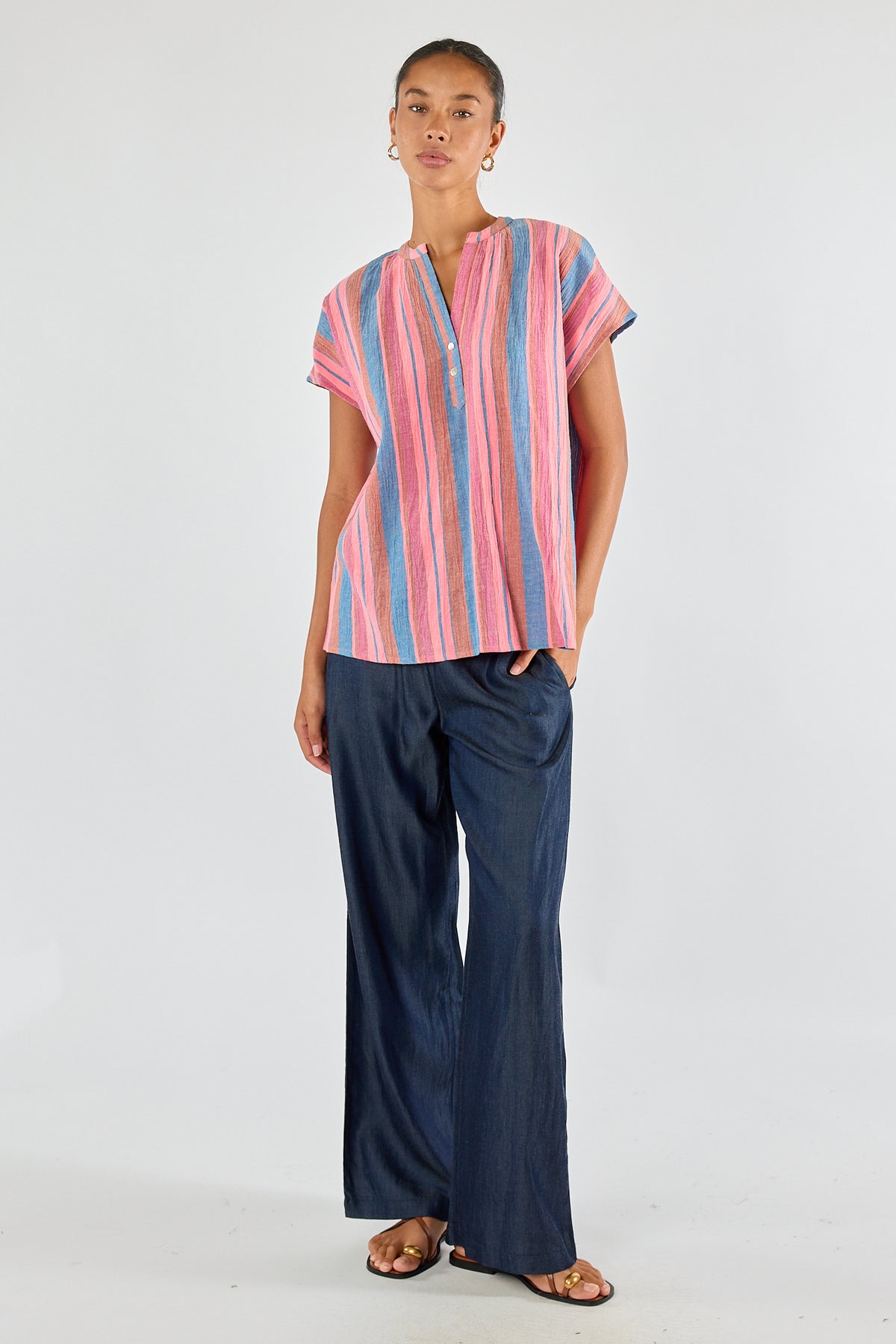 Itami Basque Top Blue