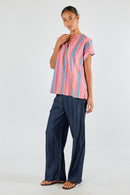 Itami Basque Top Blue