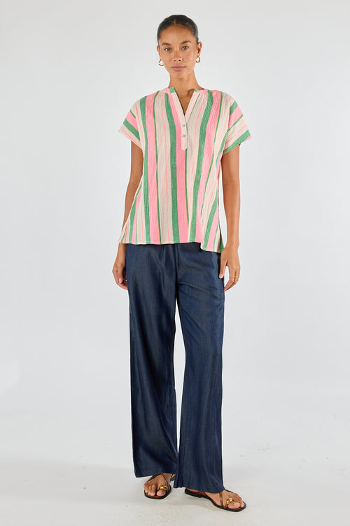 Itami Basque Top Green