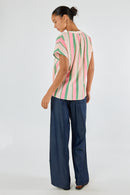 Itami Basque Top Green