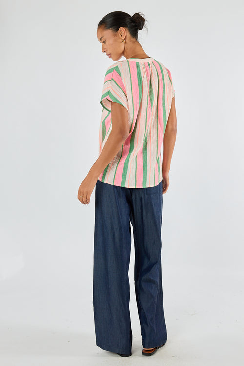 Itami Basque Top Green
