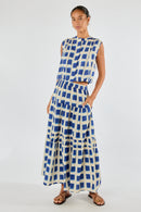 Itami Bloc Skirt Blue