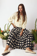 Itami Bloc Skirt Black