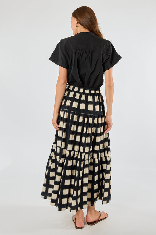 Itami Bloc Skirt Black