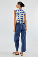 Itami Bloc S/Less Top Blue