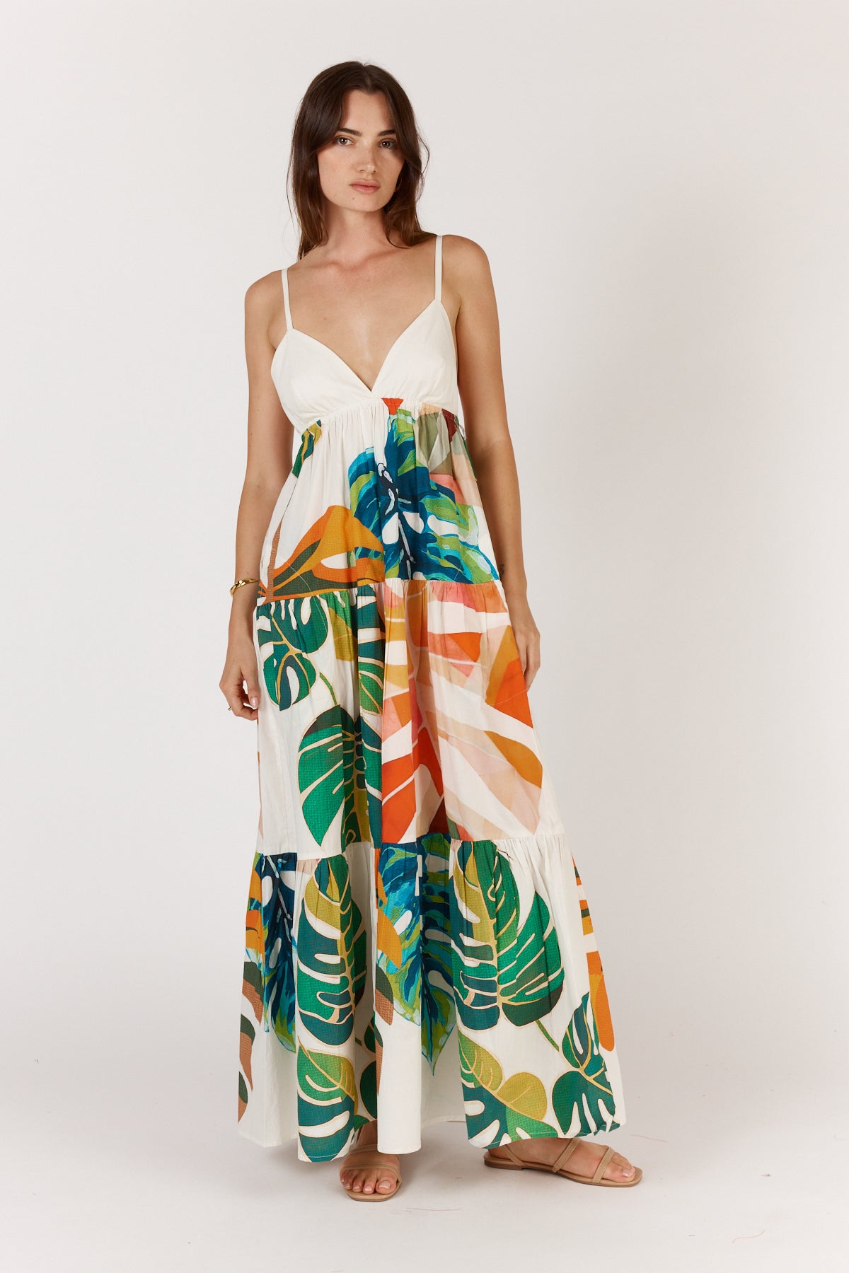 Itami Bloom Dress White