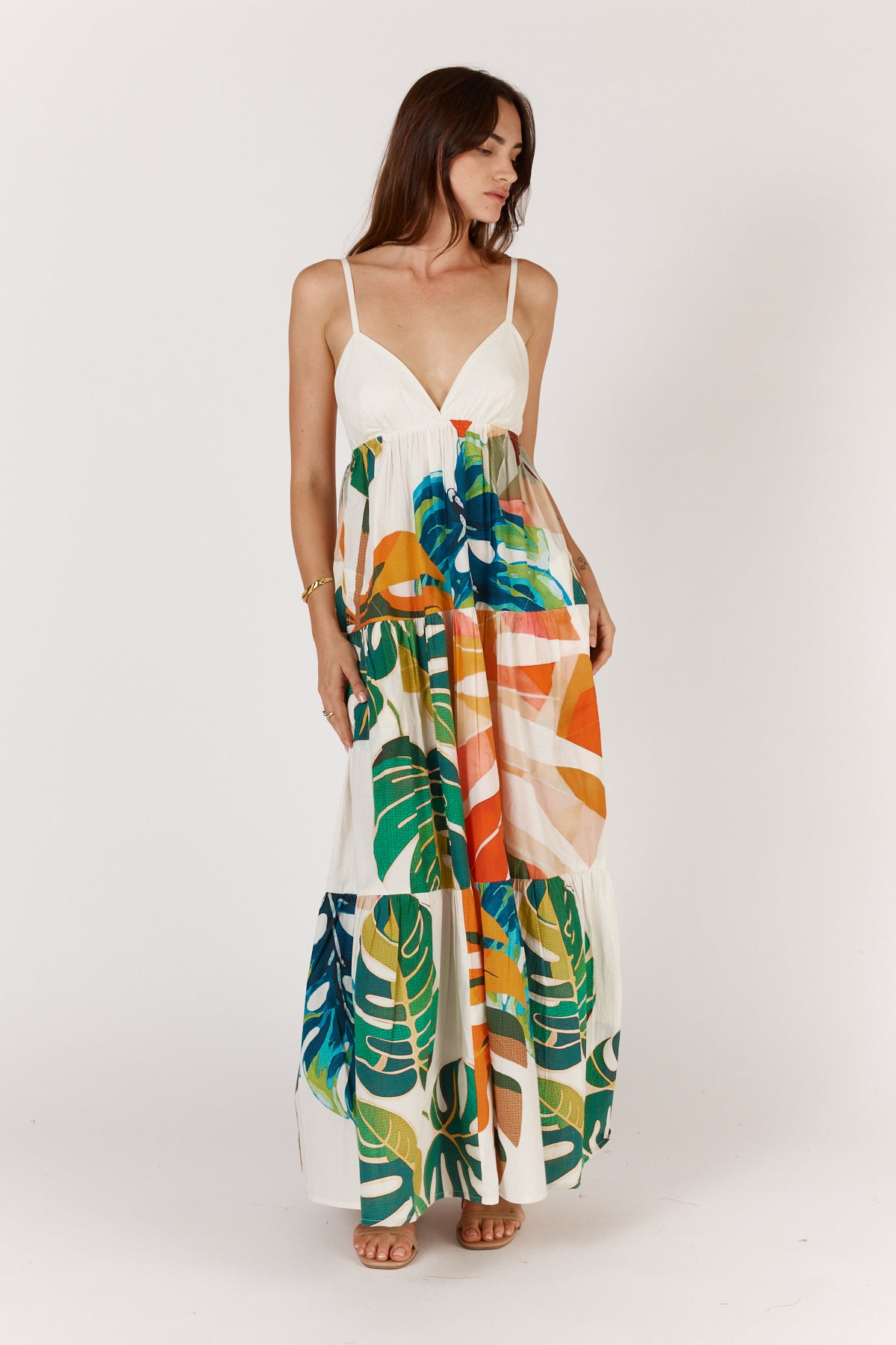 Itami Bloom Dress White