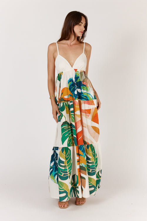 Itami Bloom Dress White