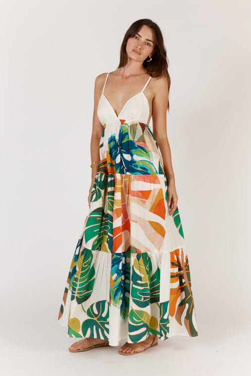 Itami Bloom Dress White